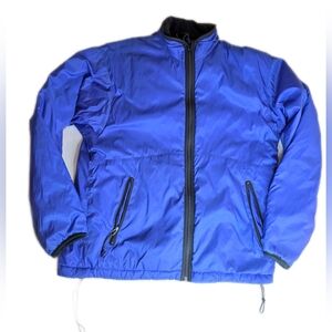 😀Mountain Equipment Coop Primaloft Men's Blue Zip Up Jacket med